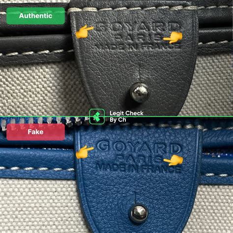 real goyard bag|real vs fake goyard bag.